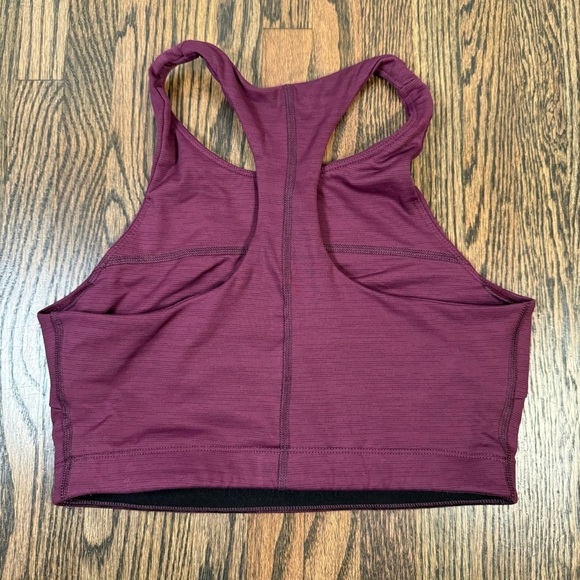 Outdoor Voices Move Free Crop Top Marled Purple Size Small - Picture 3 of 4